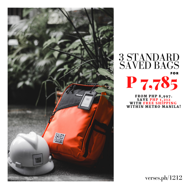12.12 Bundle: SAVED Bag - 3 Standard Bags